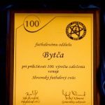 100 Vyročie Futbalového klubu - plaketa