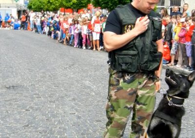 MDD 2011 - ukážka poslušnosti policajného psa 2